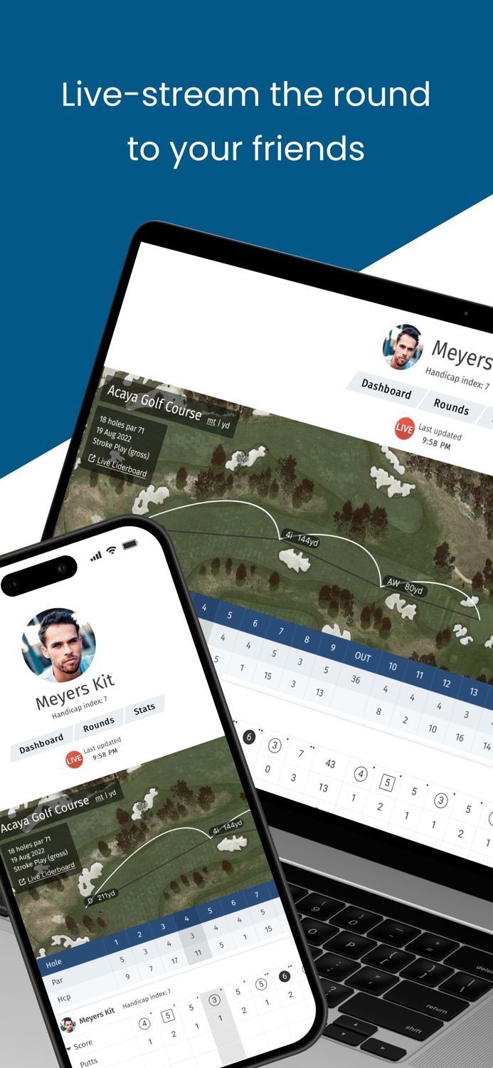 Golf Pad Golf GPS and Scorecard