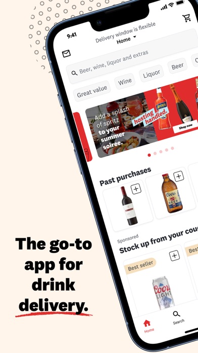 Drizly - Get Drinks Delivered Screenshot