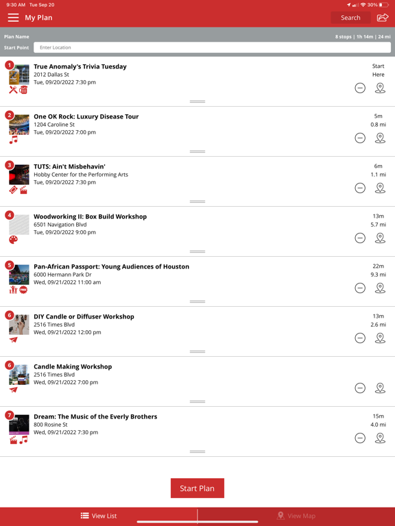 365 Things to Do in Houston iPad screenshot 9 - Travel app