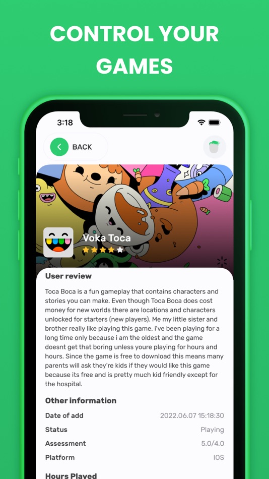 #2. GAMEMODE - Collect your games. (iOS) 由: Sofiia Koval
