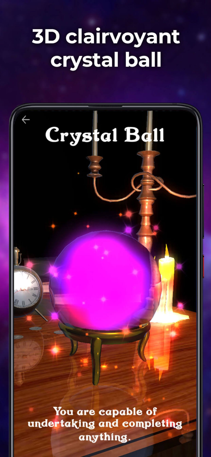 Magic Crystal Ball Divination
