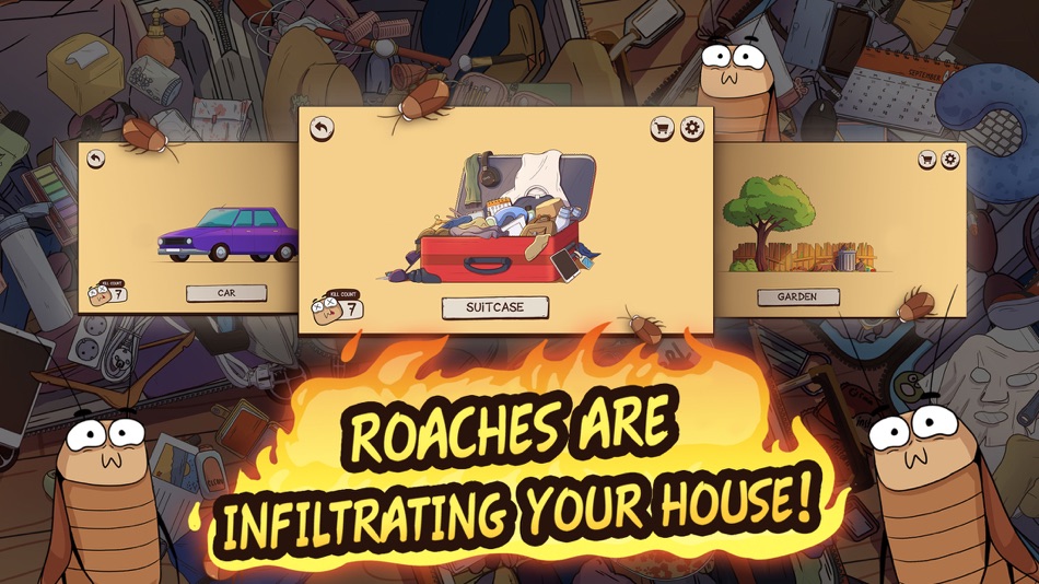 #2. Roach Rage (iOS) 由: Octagon Studio Ltd