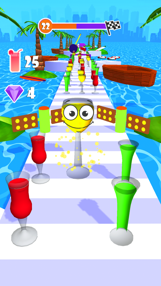 #5. Giant Juice Run Fun Jam Games (iOS) Podle: arif Mahmood