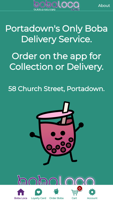 Boba Loca app screenshot