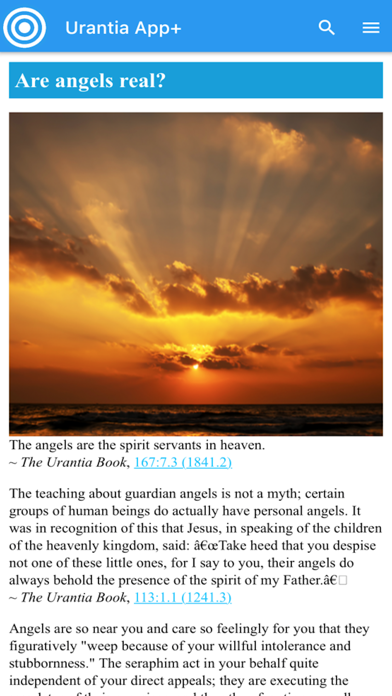 Urantia App Screenshot