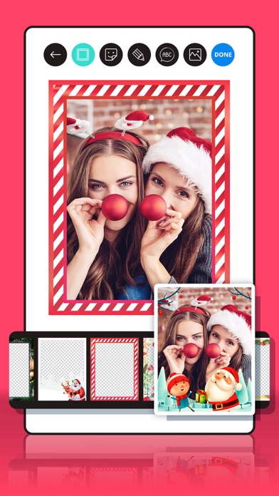 Christmas Wishes Photo Editor Screenshot
