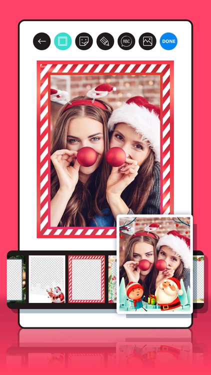 Christmas Wishes Photo Editor