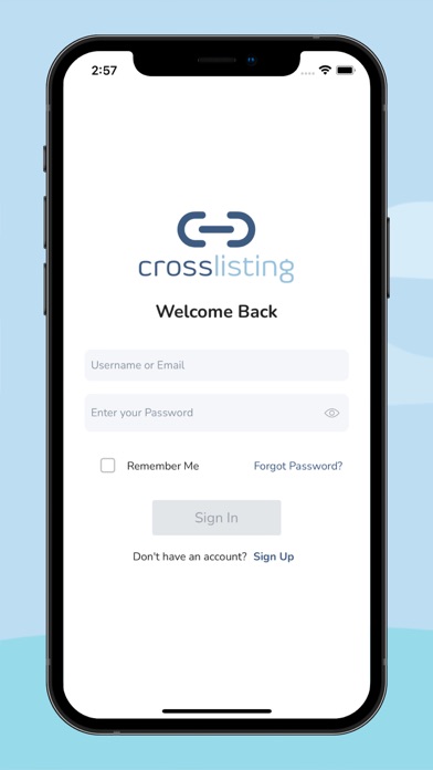 Crosslisting Screenshot