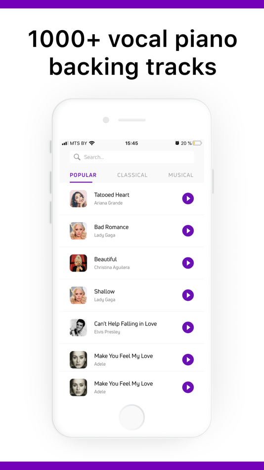#1. Vocal Backing Tracks (iOS) Podle: MOOZ Technologies Inc.