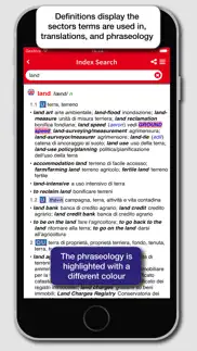 hoepli english dictionary iphone screenshot 4
