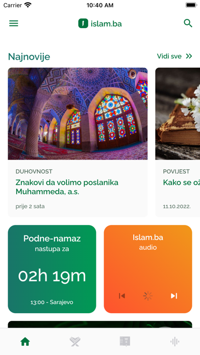 islam.ba Screenshot