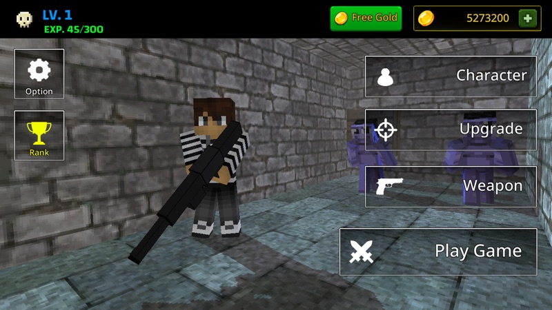 Pixel FPS 3D screenshot 1
