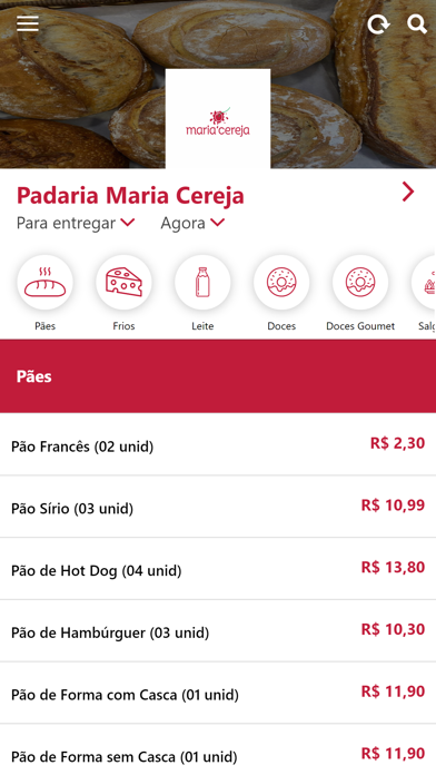 Padaria Maria Cereja Screenshot