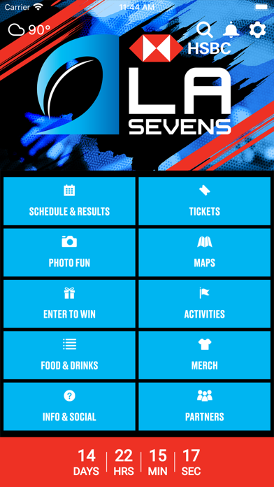 HSBC LA Sevens Screenshot