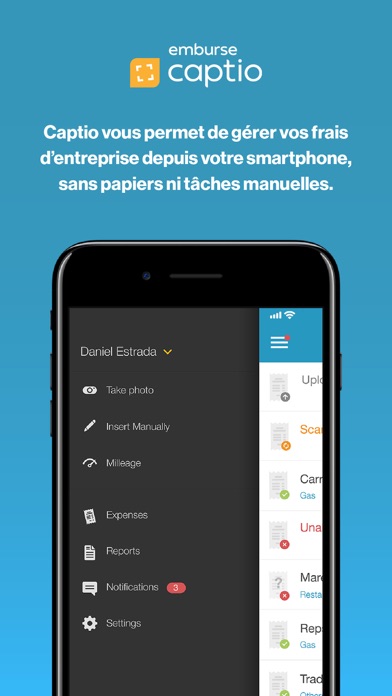 Screenshot #1 pour Captio Expenses