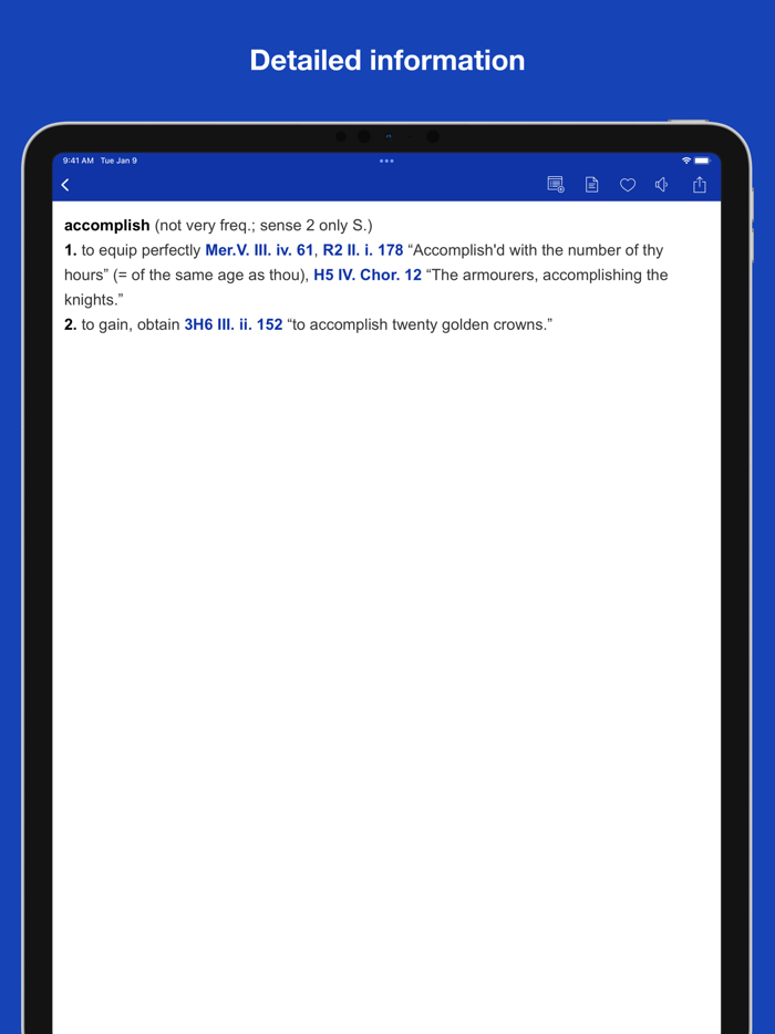 A Shakespeare Glossary