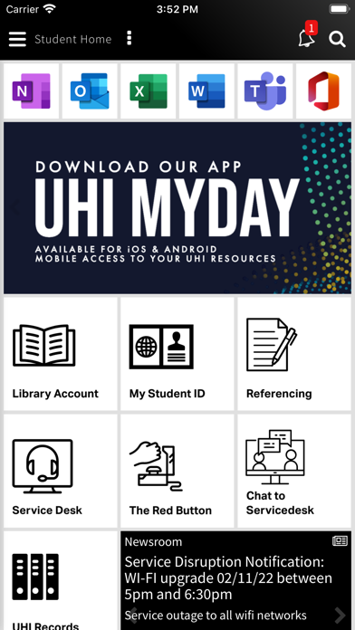 UHI myday Screenshot