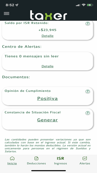 taxer Screenshot