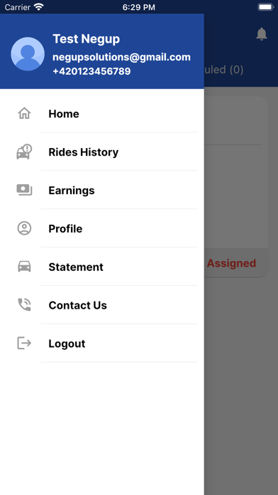 PragaTrip Driver Screenshot