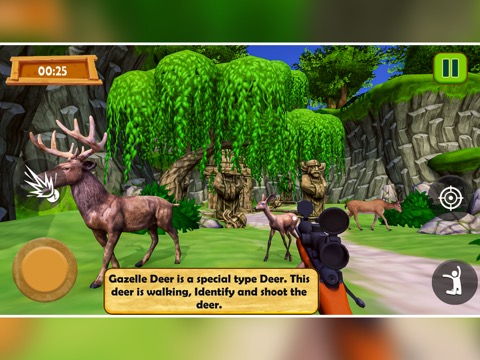 Wild Deer Forest Safari Questのおすすめ画像8