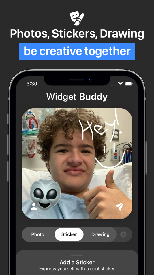 #3. Widget Buddy - LiveIn Friends (iOS) 由: Bashar Almadi