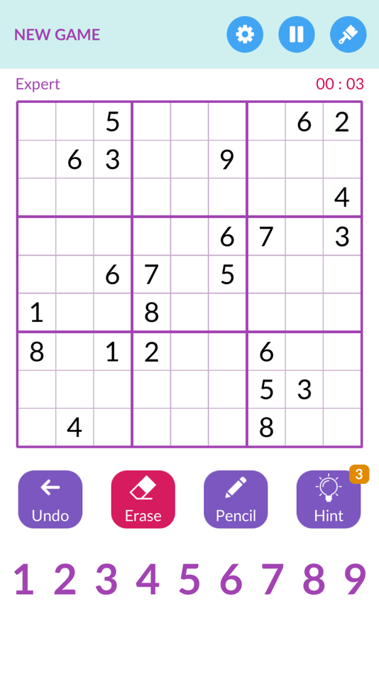 #2. Sudoku - Puzzle Brain Game (iOS) 由: Nalan CETIN