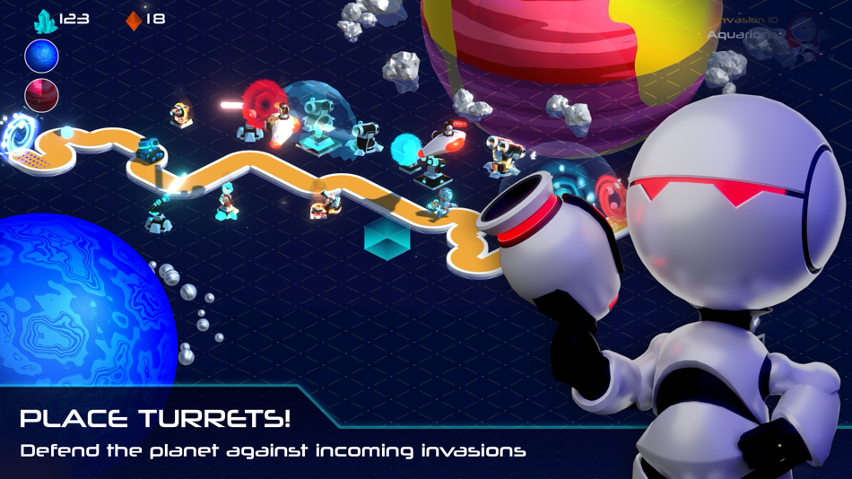 #2. Cosmic Robots (iOS) 由: Aniode