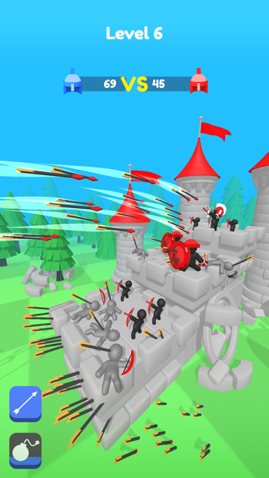 Merge Archers: Castle Defense screenshot 2