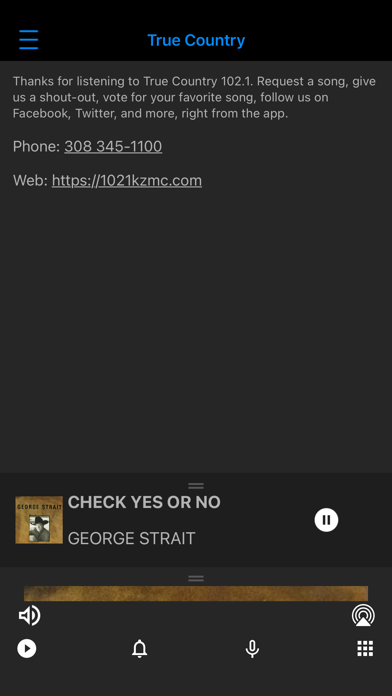 102.1 KZMC Screenshot