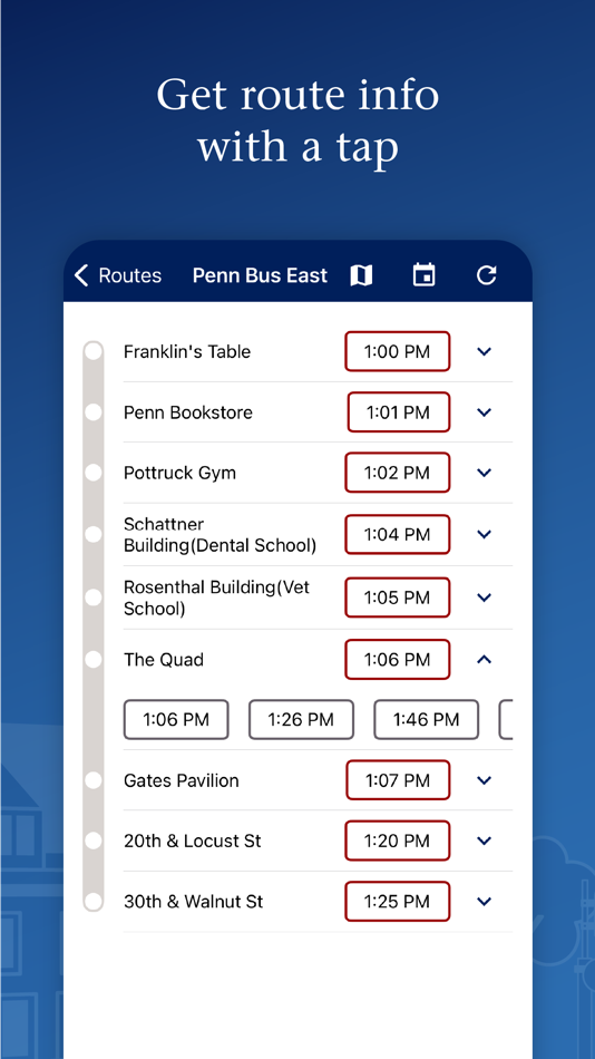#3. PennTransit Mobile (iOS) 由: University of Pennsylvania