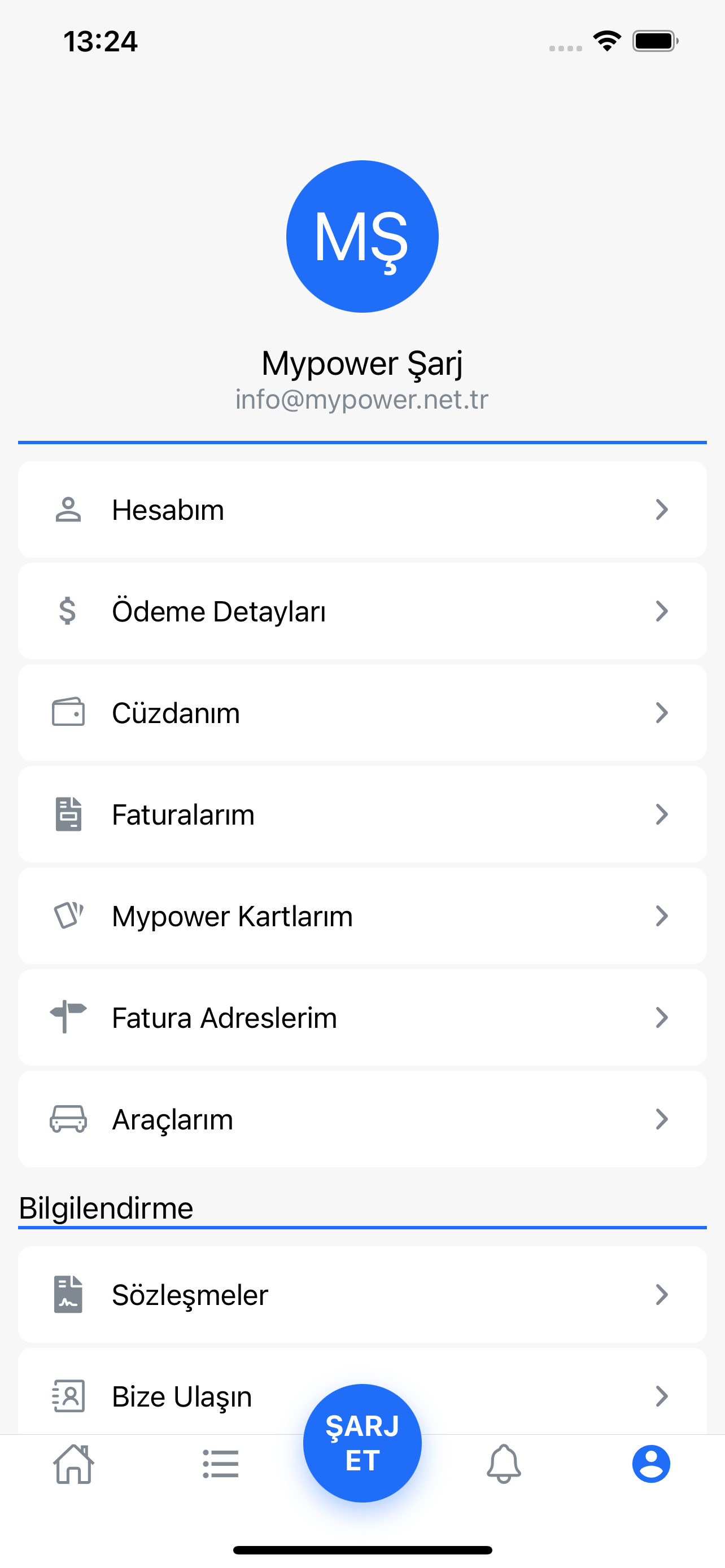 Mypower Şarj