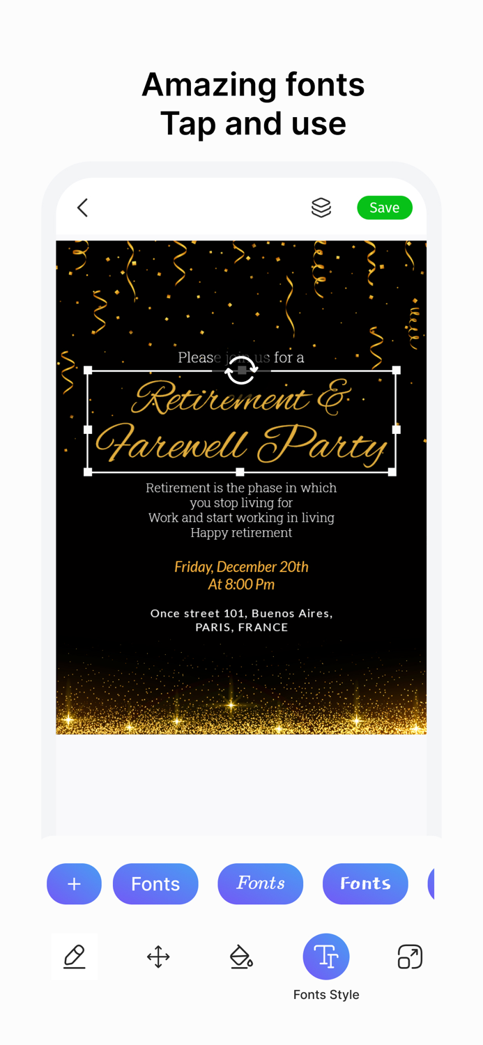 Party Invite Card Maker