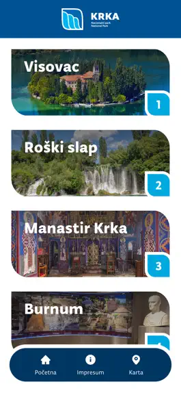 Game screenshot NP Krka audio vodič hack