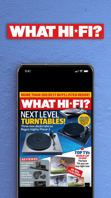 What Hi-Fi? Screenshot