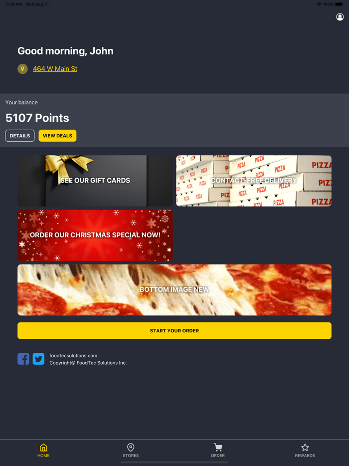Foodtec Customer App