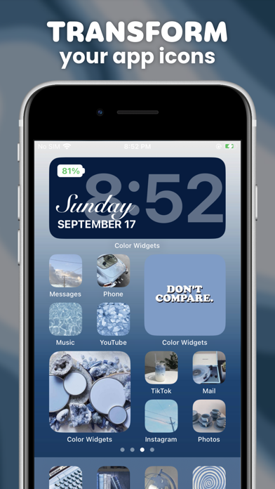 Color Widgets Screenshot