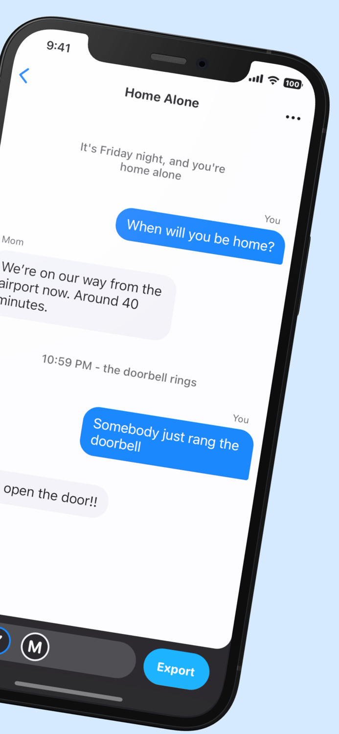 ChatTales Text Story Maker