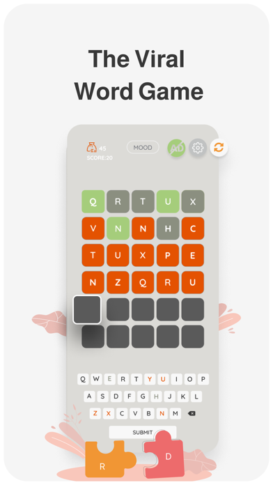 Crostic Crossword Puzzle Game Screenshot