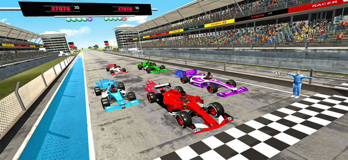 Formula Car Racing Stunt 3D