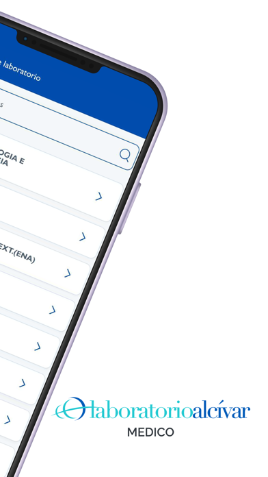 Laboratorio Alcívar Médicos Screenshot