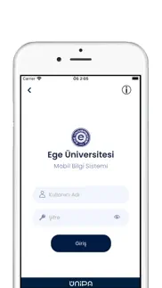ege Üniversitesi mobil iphone screenshot 3