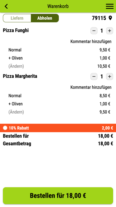 Restaurant Fichterlager Screenshot
