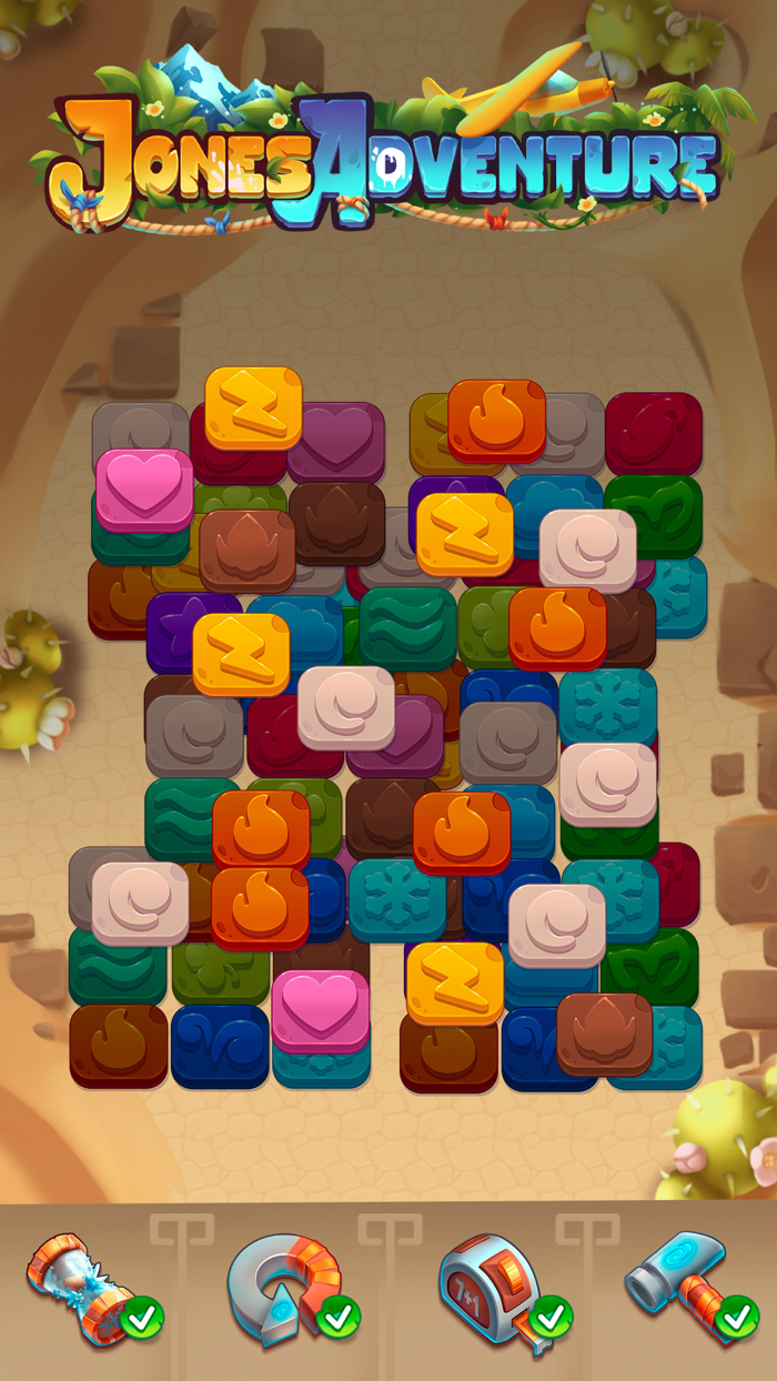 Jones Tile Match Adventure