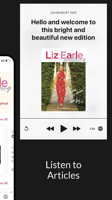 Liz Earle Wellbeing Screenshot