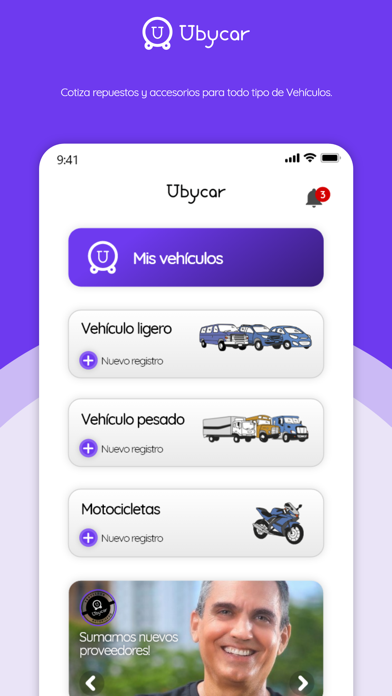 Ubycar: Repuestos de Vehículos Screenshot