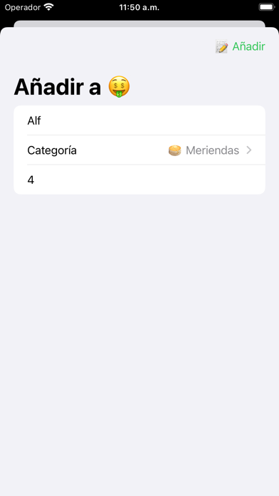 Deudas: Lista de gente Screenshot