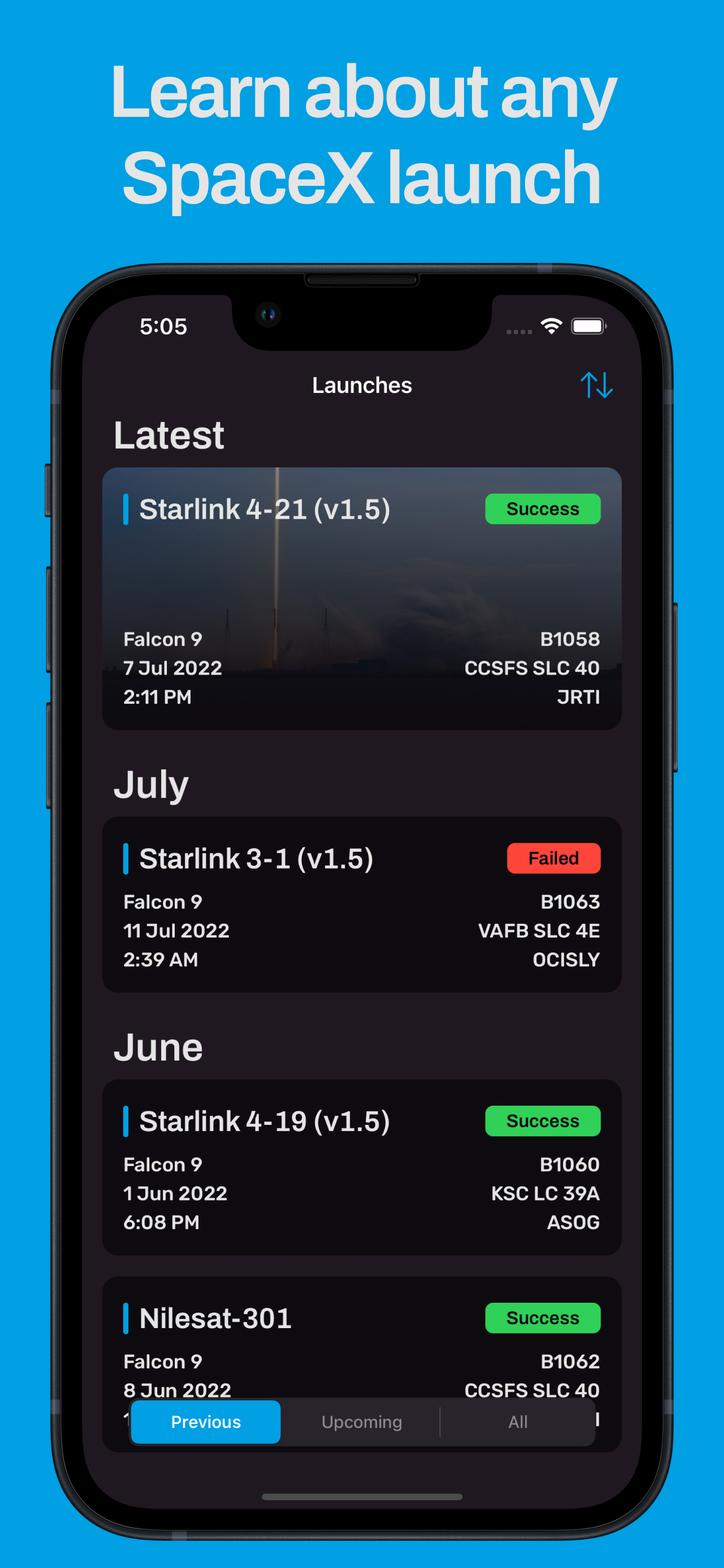 TrackX - for Rocket Launches