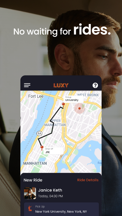 LUXY Driver: Drive & Earn Screenshot