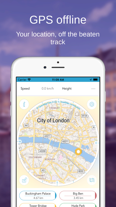 London on Foot : Offline Map Screenshot