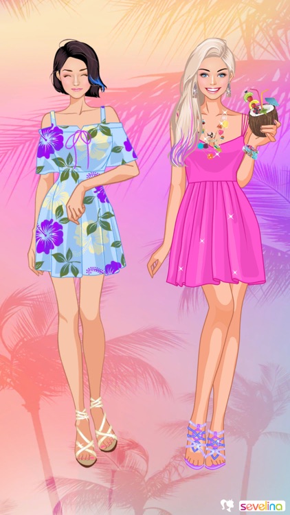 Summer Dress Up game screenshot-4